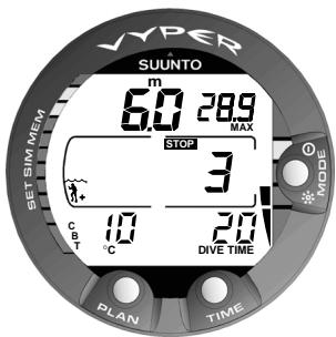 SUNNTO VYPER - Indicateur de niveau desaturation (CBT) - 4