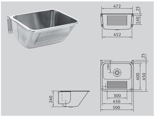 FRANKE SIRIUS  - BROCHURE - Bacs de lavage, déversoirs et lave-bottes SIRIUS - 1