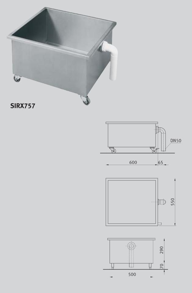 FRANKE SIRIUS  - BROCHURE - Lave bottes encastre en Rotolith - 1