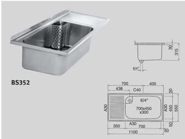 FRANKE SIRIUS  - BROCHURE - Bacs de lavage, déversoirs et lave-bottes SIRIUS - 1