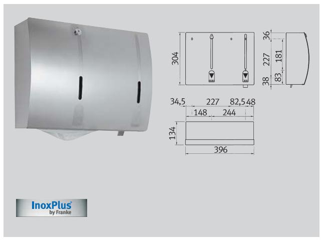 FRANKE STRATOS  - BROCHURE - Distributeur de savon électronique - 1