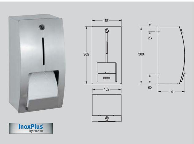FRANKE STRATOS  - BROCHURE - Distributeur de rouleau Jumbo - 1
