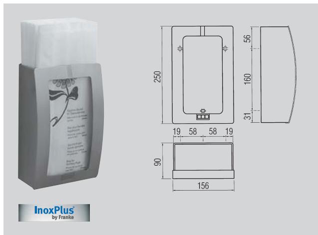 FRANKE STRATOS  - BROCHURE - Distributeur de mouchoirs - 1