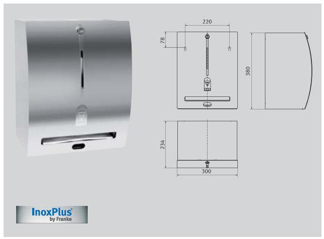 FRANKE STRATOS  - BROCHURE - Distributeur de serviettes - 1
