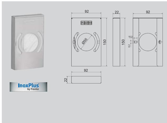 FRANKE STRATOS  - BROCHURE - Poubelle pour serviettes hygieniques 3,5 litres - 1
