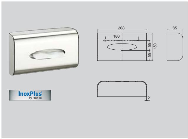 FRANKE XINOX - BROCHURE - Distributeur de sachets hygiéniques en papier "lucy - 1