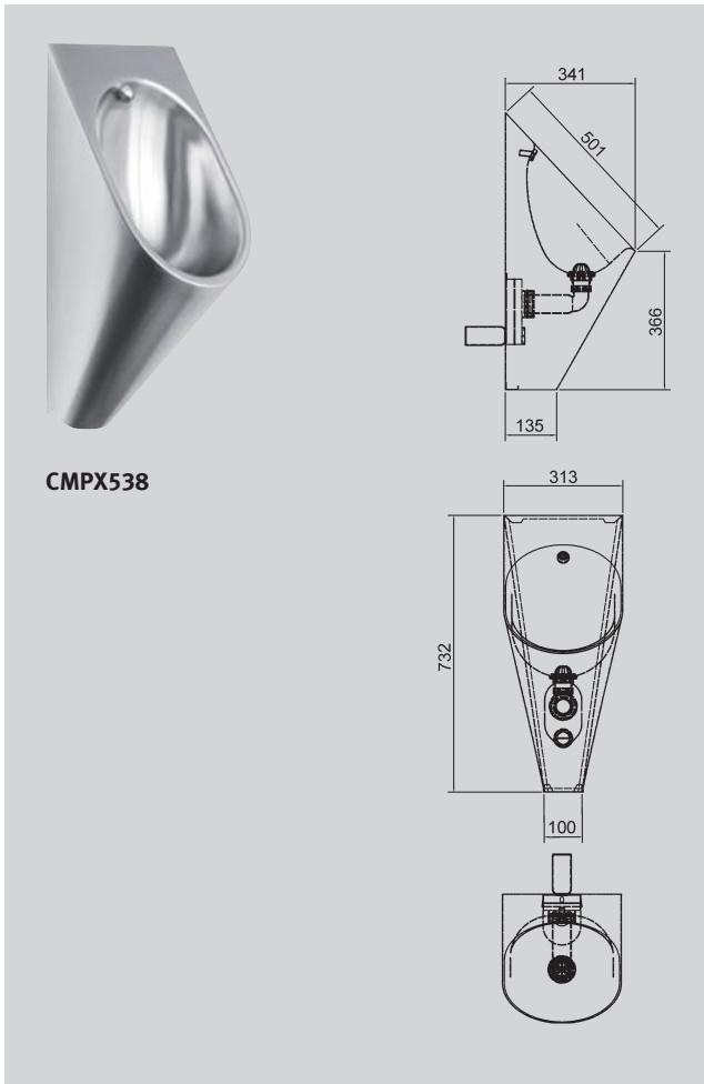 FRANKE XINOX - BROCHURE - WC suspendu "adam - 1