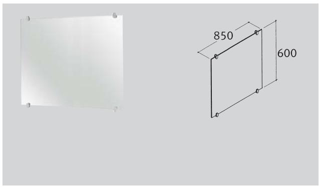 FRANKE XINOX - BROCHURE - Miroir en cristal "glance 60 - 1