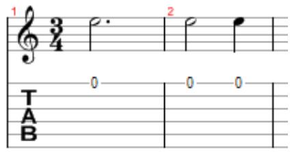 AROBAS MUSIC GUITAR PRO 5 - Rhythm Notation - 2