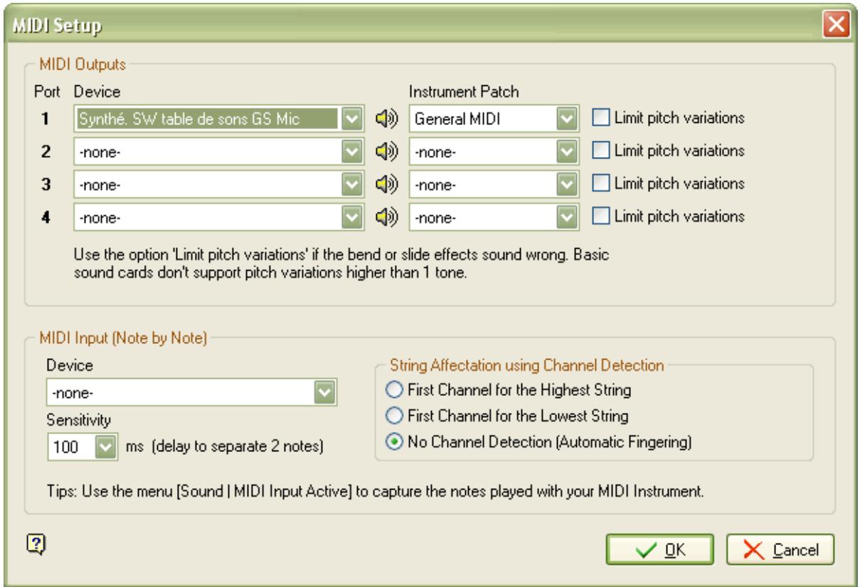 AROBAS MUSIC GUITAR PRO 5 - MIDI Setup: - 1