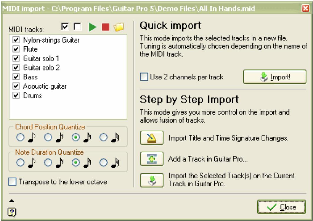 AROBAS MUSIC GUITAR PRO 5 - MIDI Import - 2