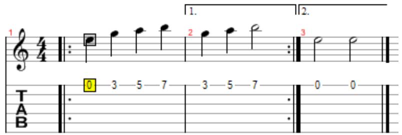 AROBAS MUSIC GUITAR PRO 5 - Repeats, Alternate Endings and Musical Directions: - 2