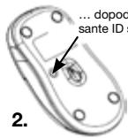 DICOTA STOW - Come stabilire una connessione tra il mouse e il ricevitore RF - 2