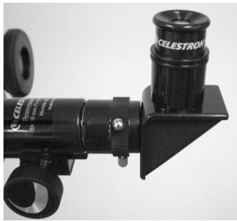 CELESTRON POWERSEEKER 76AZ - Installing the Diagonal & Eyepiece (Refractor) - 50AZ - 1