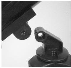 CELESTRON POWERSEEKER 76AZ - Attaching the Telescope Tube to the Mount - 5