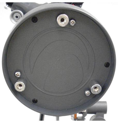 CELESTRON POWERSEEKER 76AZ - Viste di collimazione di Newton come appaiano attraverso il focalizzatore usando il tappo di collimazione - 5