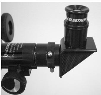 CELESTRON POWERSEEKER 76AZ - Installazione del diagonale e dell'oculare (telescopo rifrattore) – 50AZ - 1