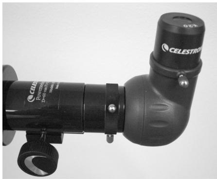 CELESTRON POWERSEEKER 76AZ - Instalación de la lente a 90^ y el ocular (refractor) – 60AZ y 70AZ - 1