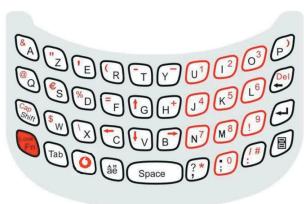 SFR V1620 - Clavier - 1