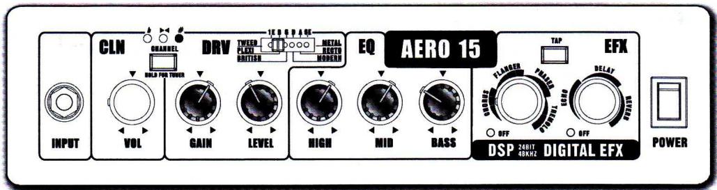 EAGLETONE AERO 15 - REGLAGES SUGGERES - 3