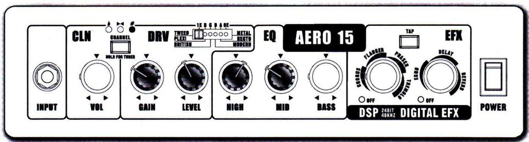 EAGLETONE AERO 15 - REGLAGES SUGGERES - 2
