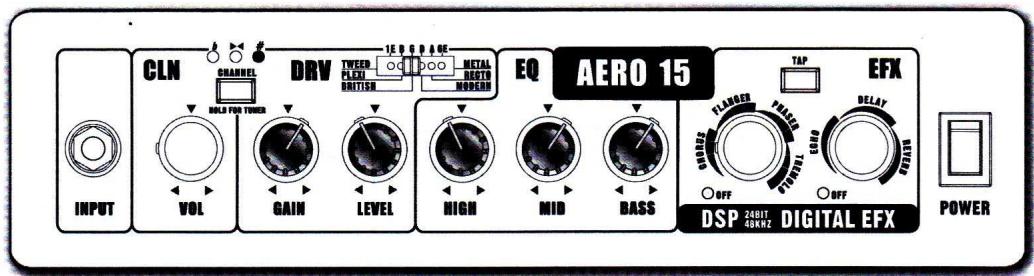 EAGLETONE AERO 15 - REGLAGES SUGGERES - 4