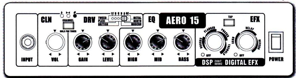 EAGLETONE AERO 15 - REGLAGES SUGGERES - 6