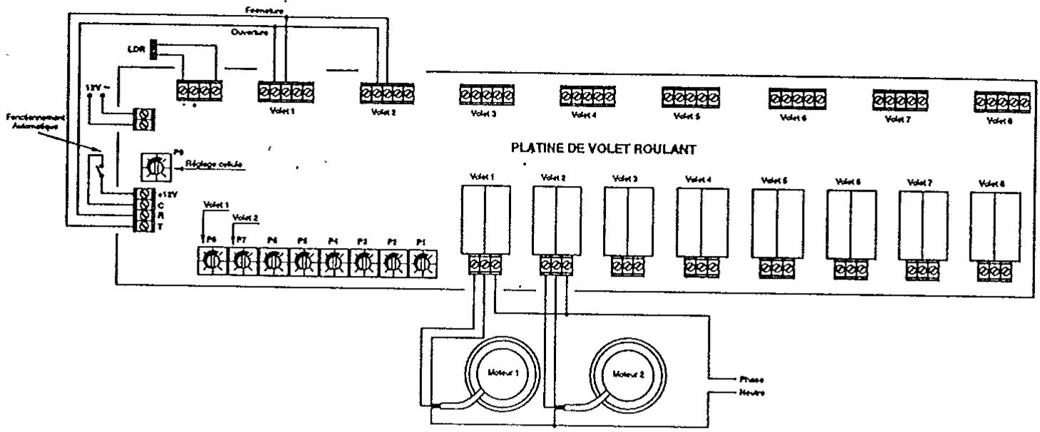 ATLANTIQUE CONCEPT SYSTEME PERFORMANCE - SCHEMA 4 - Raccordement du systeme automatique - 1