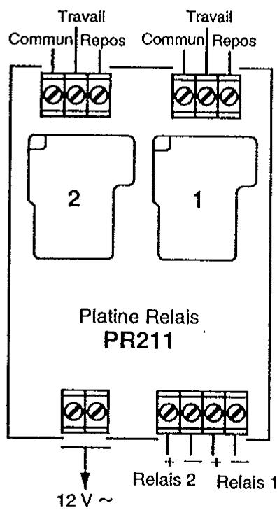 ATLANTIQUE CONCEPT SYSTEME PERFORMANCE - Platine RELAIS - PR 211 - 1
