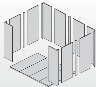 KETER APEX 8X6 - DECIDING ON THE LOCATION OF WINDOWS - 1