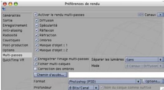 MAXON CINEMA 4D - Rapide Tutoriel – Rendu multi-passes - 10