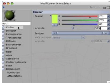 MAXON CINEMA 4D - Rapide Tutoriel - Matériaux - 8