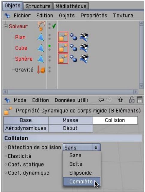 MAXON CINEMA 4D - Rapide tutorial - Corps rigides - 5