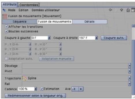 MAXON CINEMA 4D - Rapide tutorialie - Fusion de mouvements - 8