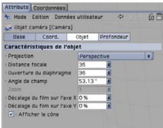 MAXON CINEMA 4D - Rapide tutorialie - Profondeur de champ - 2