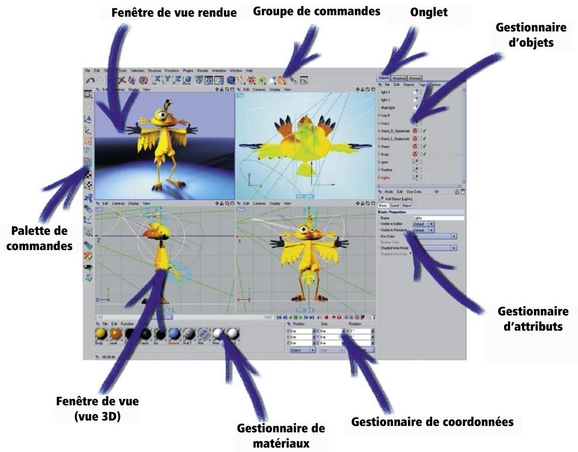 MAXON CINEMA 4D - Informations générales/Interface - 1