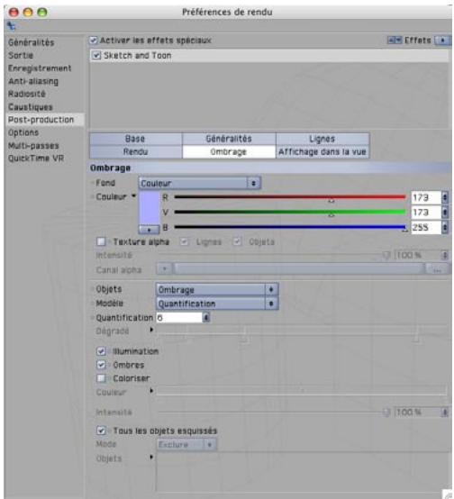 MAXON CINEMA 4D - Rapide tutorialie - Contours - 6