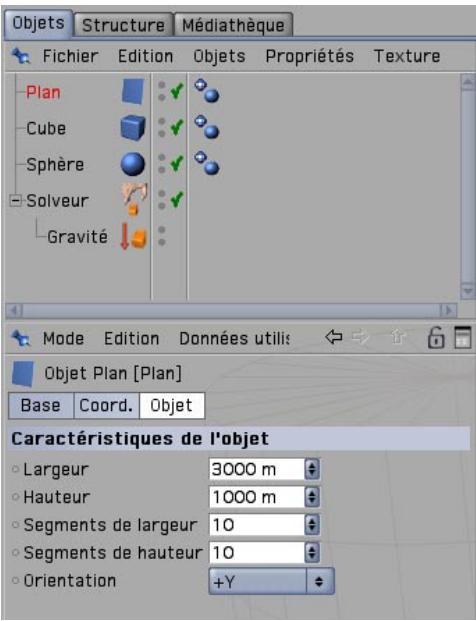 MAXON CINEMA 4D - Rapide tutorial - Corps rigides - 2
