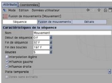 MAXON CINEMA 4D - Rapide tutorialie - Fusion de mouvements - 6