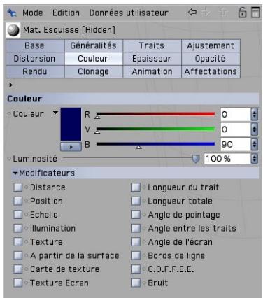 MAXON CINEMA 4D - Rapide tutorialie - Contours - 7