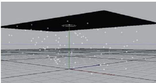 MAXON CINEMA 4D - Rapide tutorialie - Neige de particules - 7