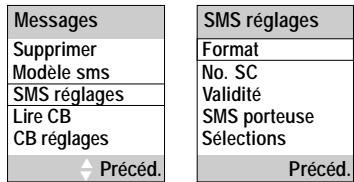 MAXON MX7920 - Mise en place des options SMS - 1