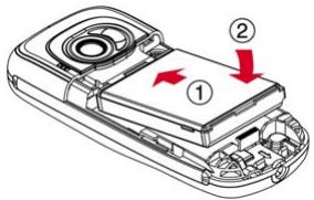 SENDO SV663 - Installation de la batterie - 1