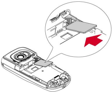 SENDO SV663 - Installation de la carte SIM - 1