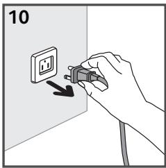 T-FAL BALANCED LIVING THERMOSPOT GRIDDLE - - Connection and pre-heating - 7
