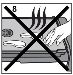 T-FAL BALANCED LIVING THERMOSPOT GRIDDLE - - Avant la première utilisation - 9