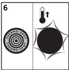 T-FAL BALANCED LIVING THERMOSPOT GRIDDLE - - Connection and pre-heating - 3
