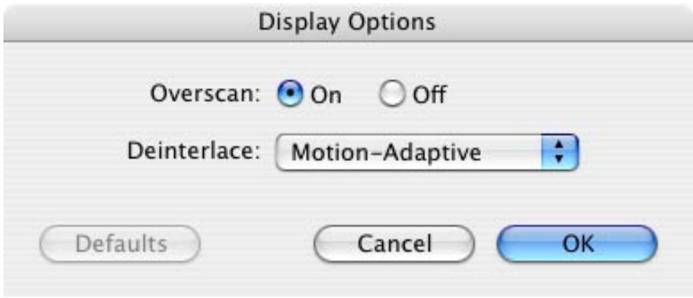 PLEXTOR EYETV - Ajuster les options d'affichage - 1