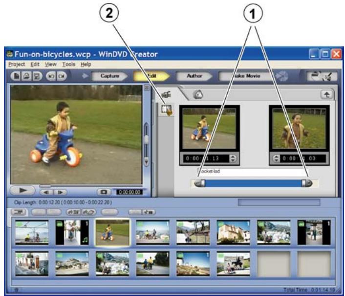 PLEXTOR PX-M402U - Pour calibrer la durée d'une série video : - 1