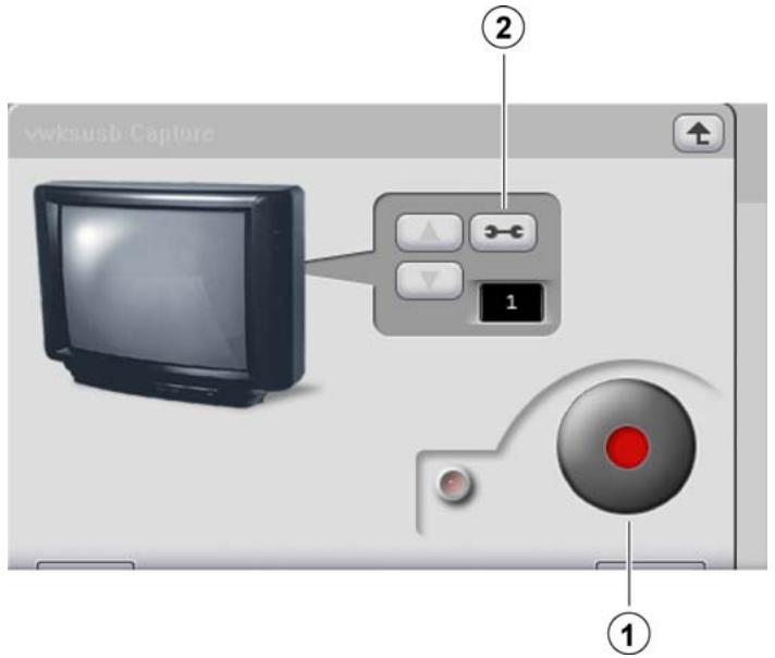 PLEXTOR PX-M402U - Pour utiliser la fenêtre Capturer pour capturer un contenu média : - 1